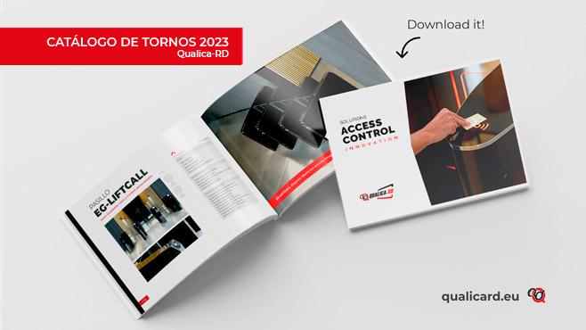 Take a look at our new Qualica-RD Turnstiles Catalog 2022, a must-have tool for any Access Control and Time & Attendance installation professional, download it here!
