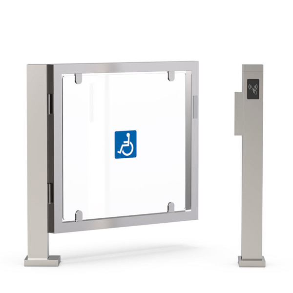 QRD Puerta automatica control acceso media altura modeloB 2