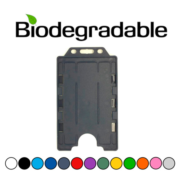 biodegrabable vertical para dos tarjetas