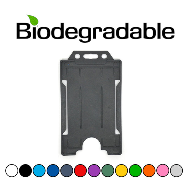 biodegrabable vertical para una tarjeta