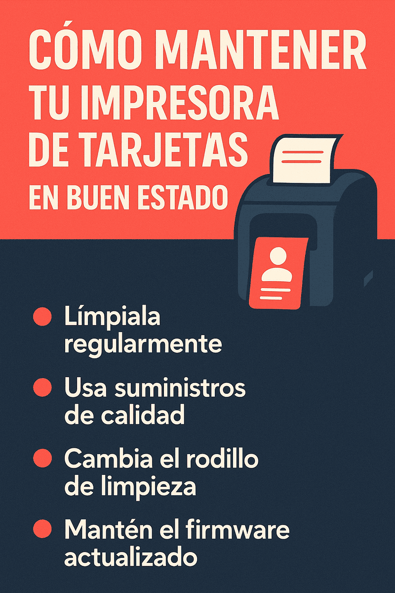 Cómo mantener tu impresora de tarjetas en buen estado qualica