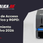 Control de Acceso Biométrico y RGPD